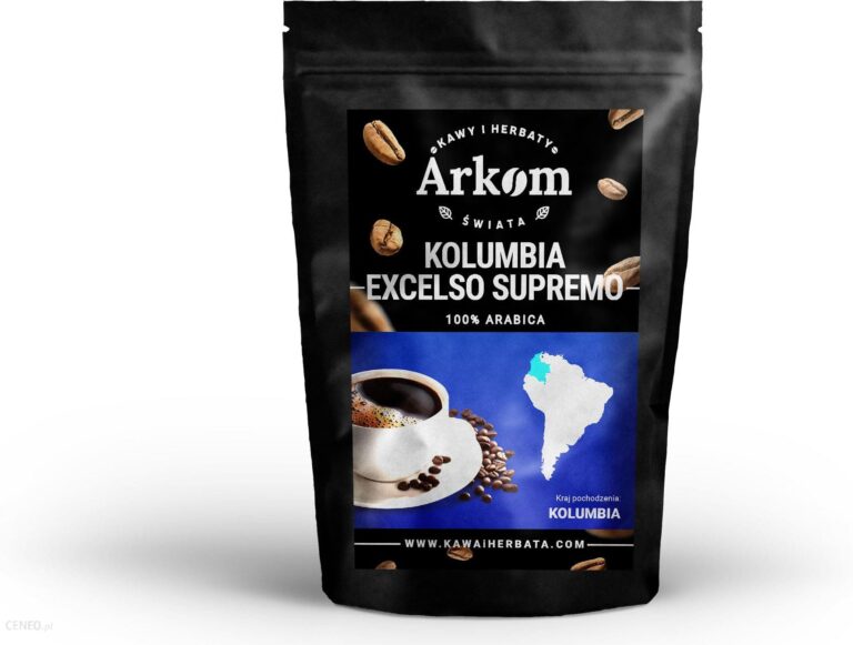 Arkom Kawa Arabica Kolumbia Excelso Supremo 500g