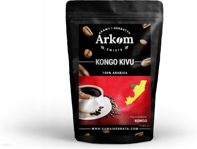 Arkom Kawa Naturalna Arabica Kongo Kivu 500g