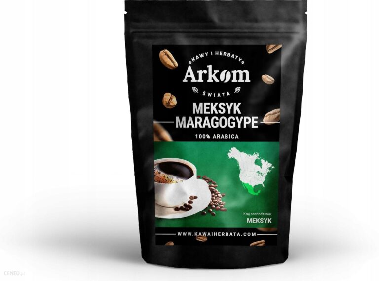 Arkom Kawa Naturalna Arabica Meksyk Maragogype 500g