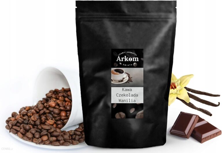 Arkom Kawa Smakowa Czekolada Wanilia 200g