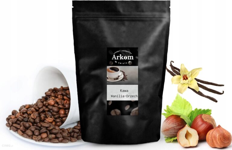 Arkom Kawa Smakowa Wanilia Orzech 200g