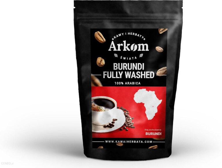 Arkom Kawa Ziarnista Arabica Burundi Fully Washed 200g