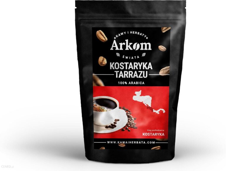 Arkom Kawa Ziarnista Arabica Kostaryka Tarrazu 100g