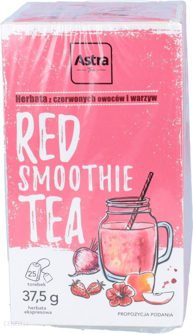 Astra Herbata Red Smoothie Aromatyczna Herbata Z Czerwonych Owoców I Warzyw 25 Torebek