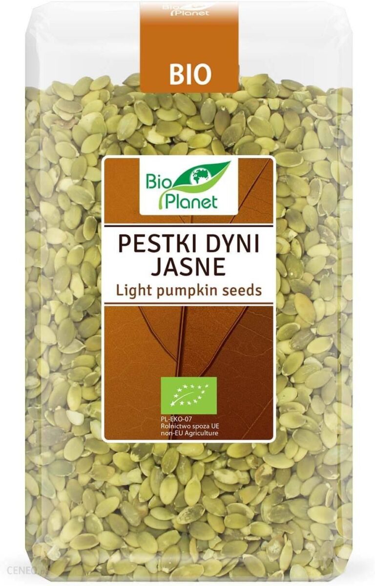 Bio Planet Seria Brazowa Pestki Dyni Jasne 1kg