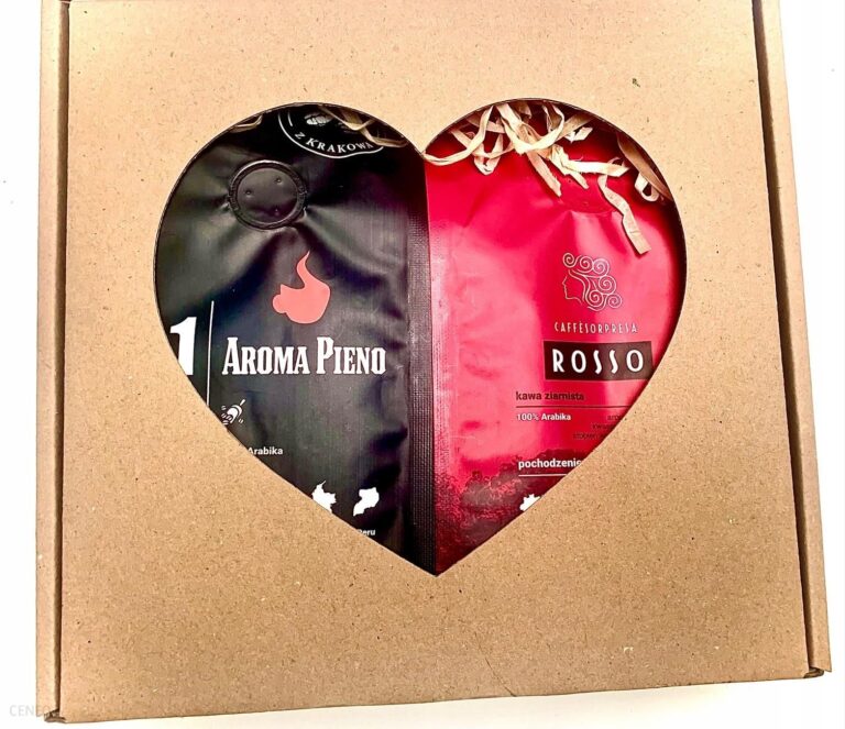 Caveres Zestaw Kaw Na Prezent Kawa Ziarnista Mielona 500g