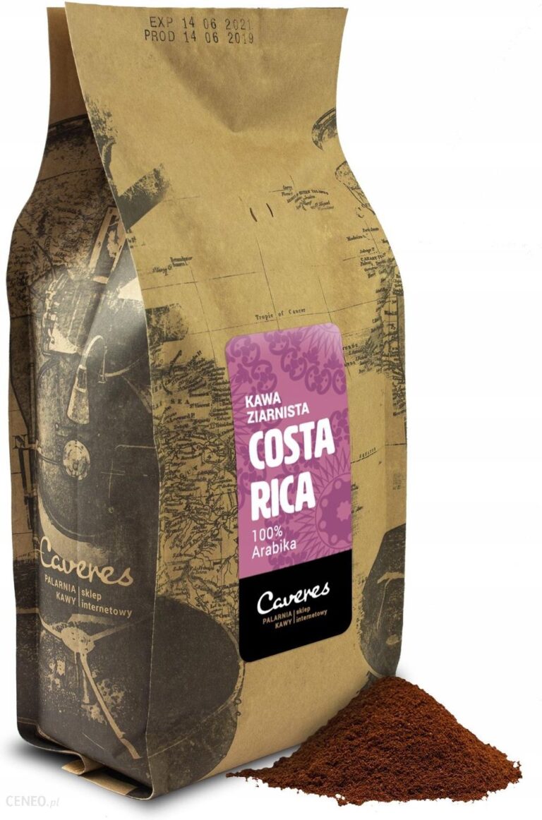 Costa Rica Kawa Mielona Świeżo Palona 100% Arabica