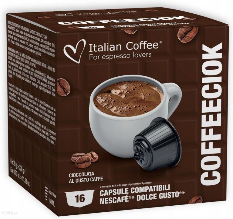 Czekolada Z Dodatkiem Kawy Kapsułki Do Dolce Gusto