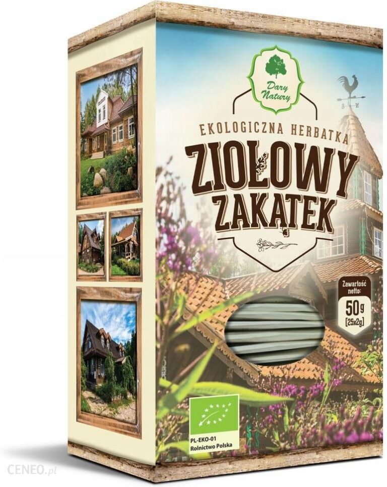 Dary Natury Herbatka Ziołowy Zakątek Bio 25 Sasz