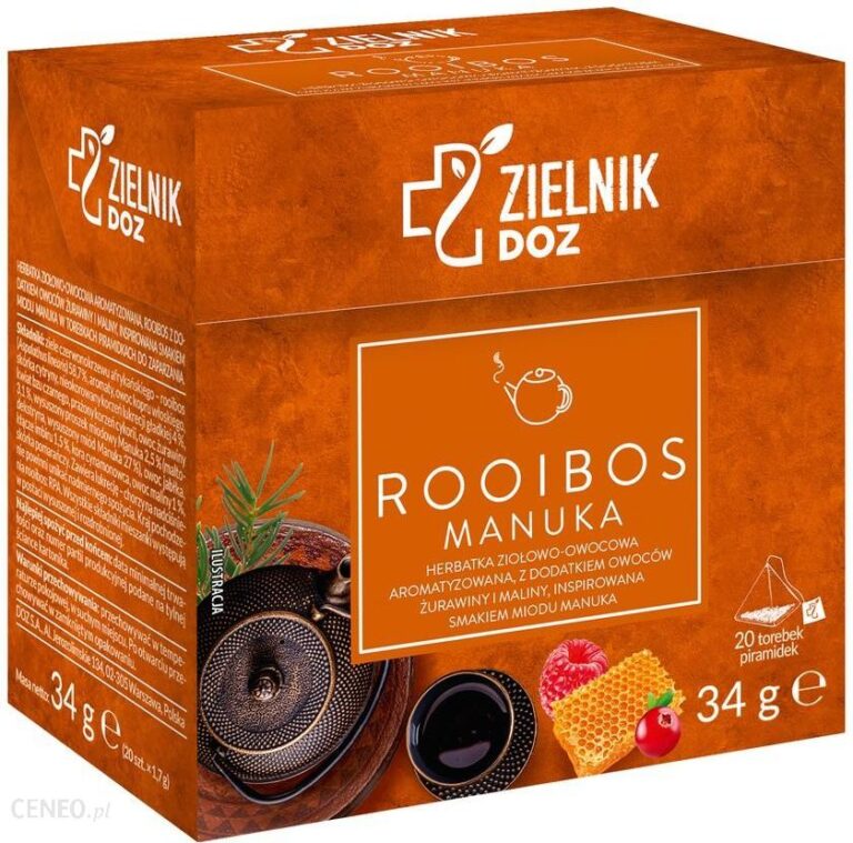 Doz Zielnik Herbata Rooibos Manuka 1,7g 20 Saszetek