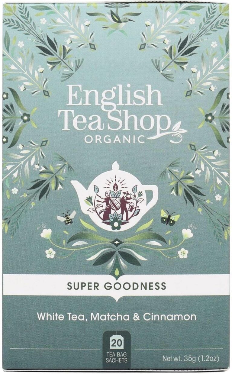 English Tea Shop Herbata Biała Z Cynamonem,Matcha I Imbirem (20X1,75) Bio 35g