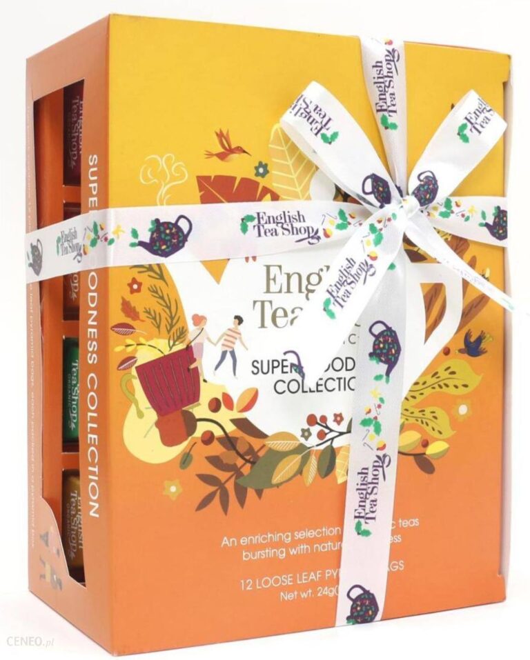 English Tea Shop Super Goodness Bio Zestaw Herbat 12 Piramidek