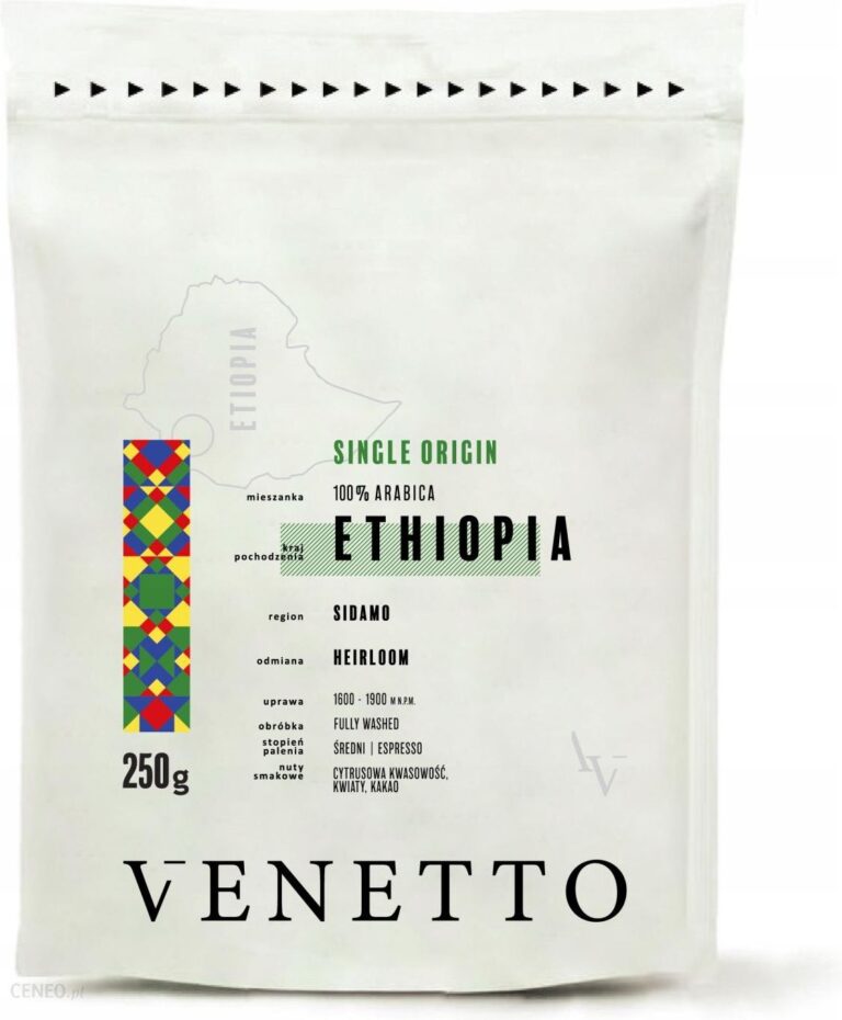 Ethiopia Kawa Świeżo Palona 250g
