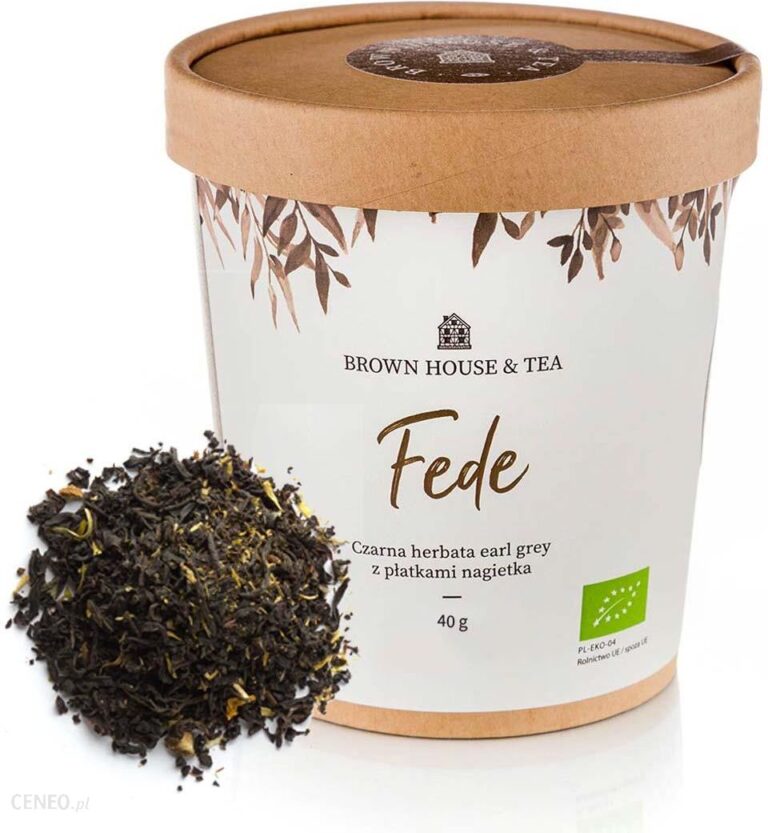 Fede Czarna Bio Herbata Earl Grey Z Nagietkiem