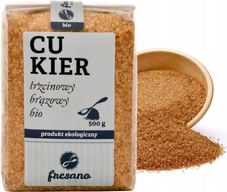 Fresano Cukier Trzcinowy – Brązowy Bio – 500g