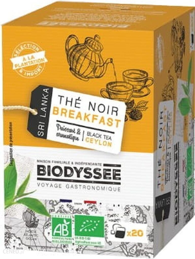Herbata Czarna Breakfast Ceylon 20x2g Biodyssee