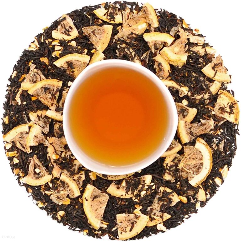 Herbata czarna Earl Grey Cytrynowa Lemon – 100g