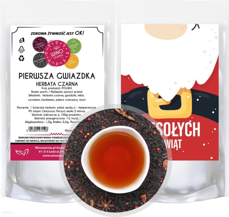 Herbata czarna Świąteczna Pierwsza Gwiazdka – 50g