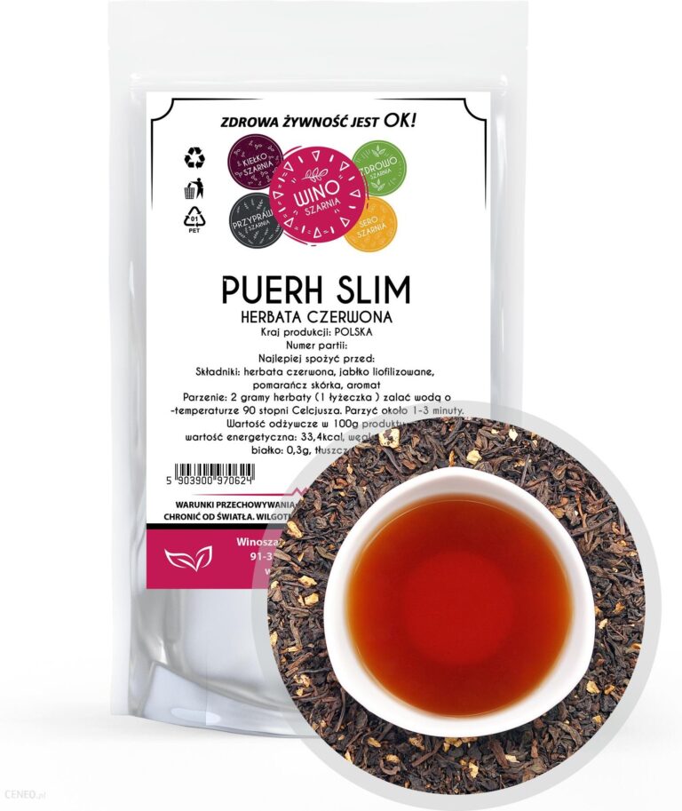 Herbata Czerwona Puerh Slim 100g