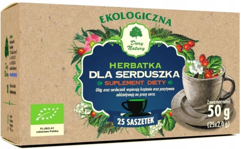 Herbata Dla Serduszka Dary Natury Ekologiczna 50g