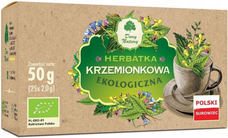 Herbata Krzemionkowa Dary Natury Ekologiczna 50g