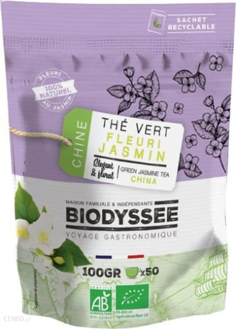 Herbata Zielona Chiny Z Jaśminem 100g Biodyssee