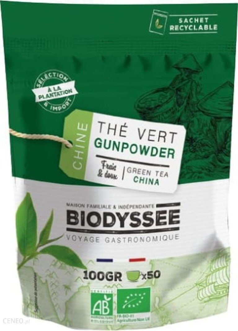 Herbata Zielona Gunpowder 100g Biodyssee