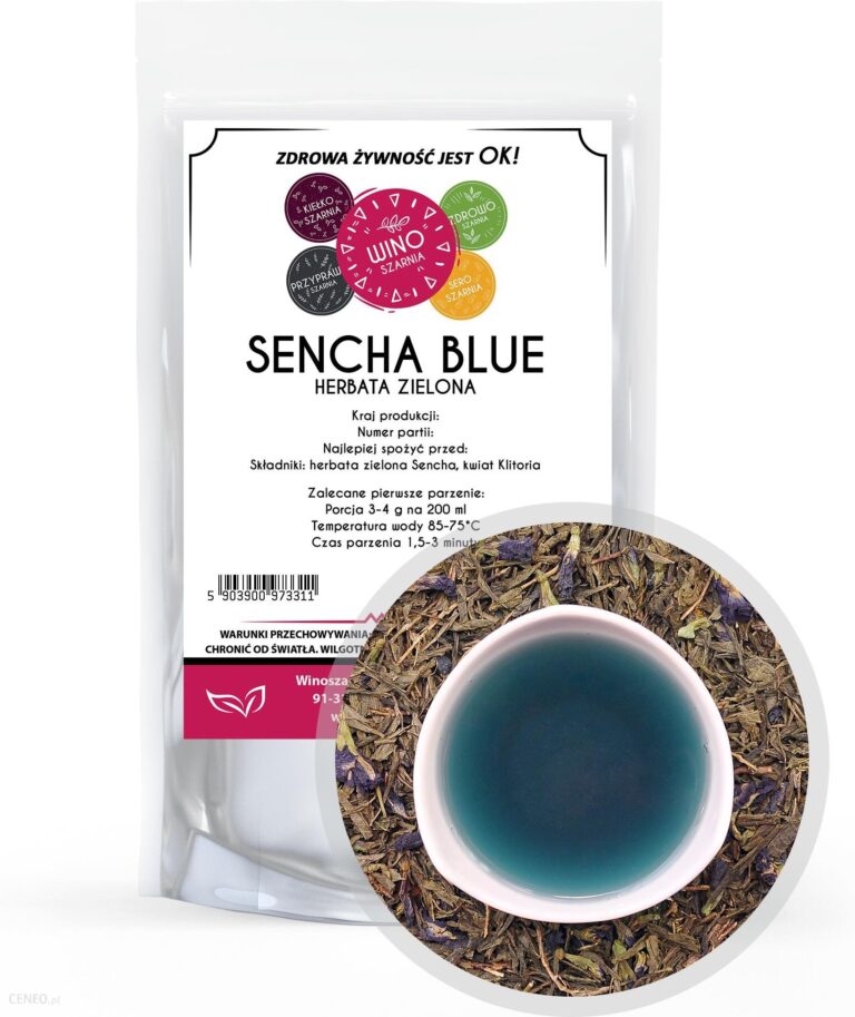 Herbata Zielona Sencha Blue 100g