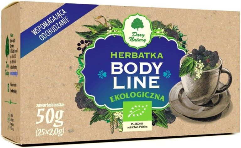 Herbatka Body Line Bio 25 x 2 G 50g Dary Natury