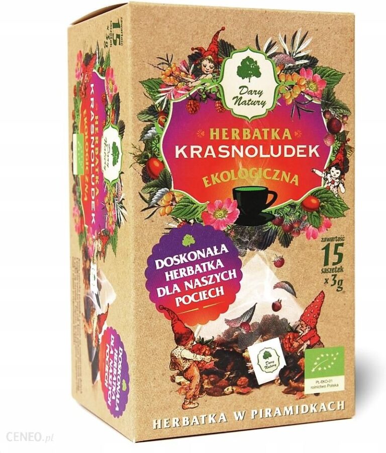 Herbatka Dla Dzieci Krasnoludek Piramidki Bio 15