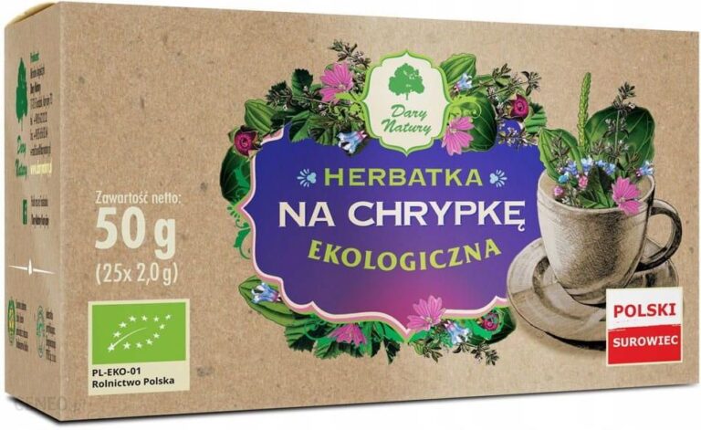 Herbatka Na Chrypkę Bio 25 x 2 G Dary Natury