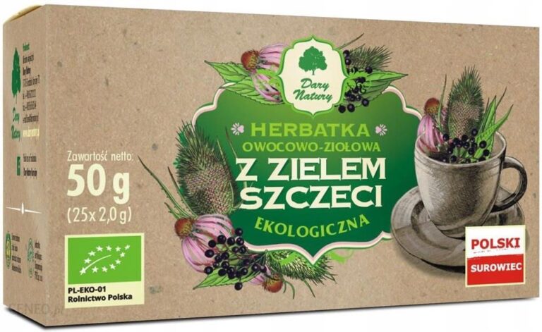 Herbatka Z Zielem Szczeci Dary Natury Ekologiczna