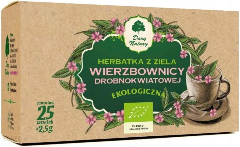 Herbatka Ziele Wierzbownicy Drobnokwiatowej Bio