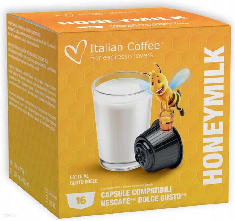 Honeymilk Napój Z Miodem Kapsułki Do Dolce Gusto