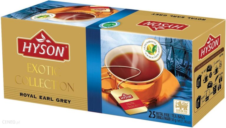 Hyson Herbata Czarna Royal Earl Grey 25 Torebka