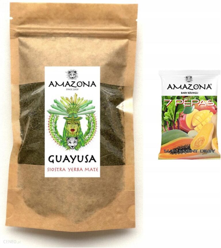 Ilex Guayusa 1000g Siostra Yerba Mate Amazona