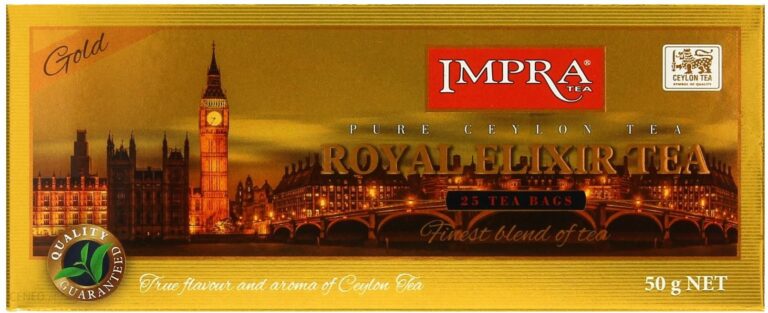 Impra Herbata Ekspresowa Czarna Royal Elixir Gold 25T