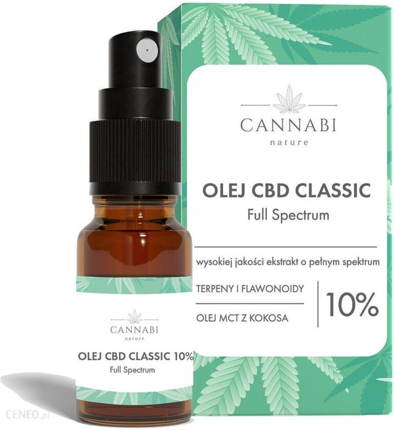 Intenson Cannabi Nature Olej Cbd Klasyczny 10% 10ml Wysyłamy Natychmiast Produkt Dostępny Kurier 24H