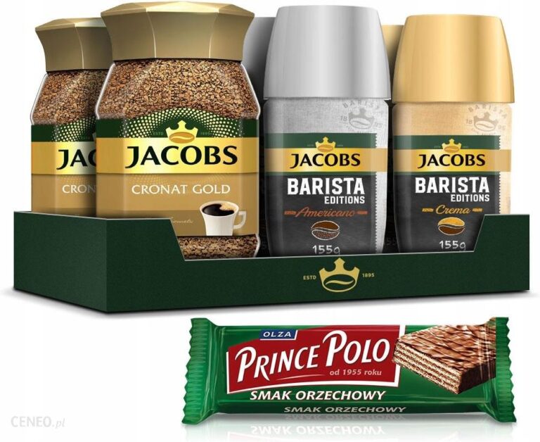 Jacobs Kawa Rozpuszczalna Barista Cronat Gold 6Szt