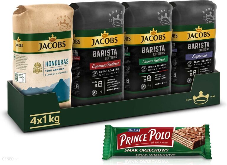 Jacobs Kawa Ziarnista Honduras Arabica Barista 4Kg