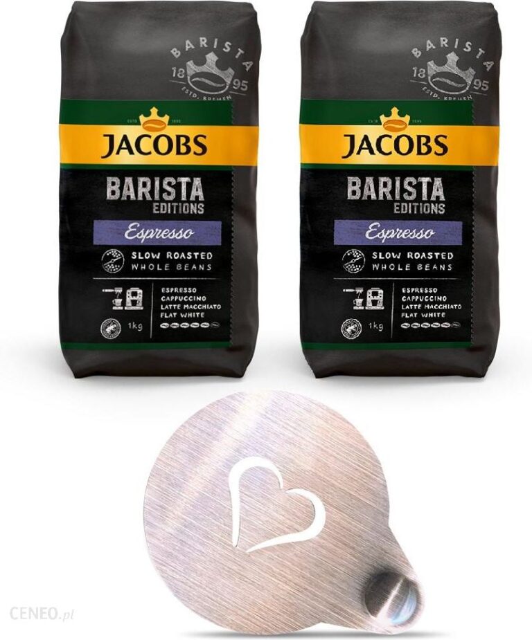 Jacobs Zestaw Barista Editions 2kg Kawy Ziarnistej 2x Espresso