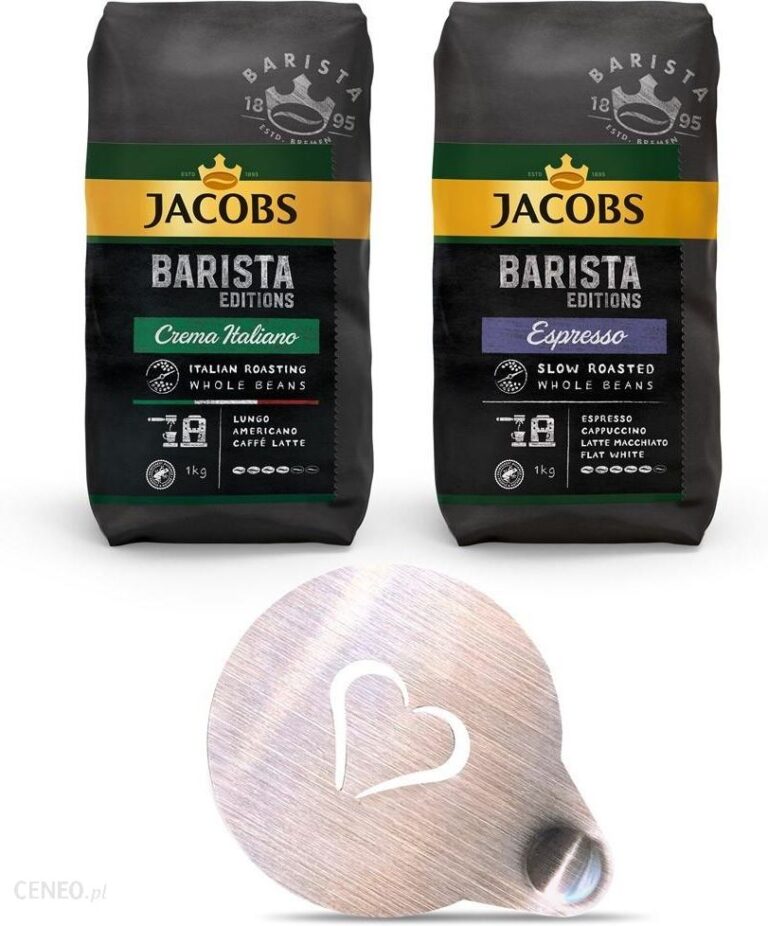 Jacobs Zestaw Barista Editions 2kg Kawy Ziarnistej Espresso I Crema Italiano