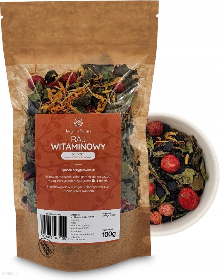 Jedynie Natura Herbata Ziołowa – Witaminowy Raj – 100g