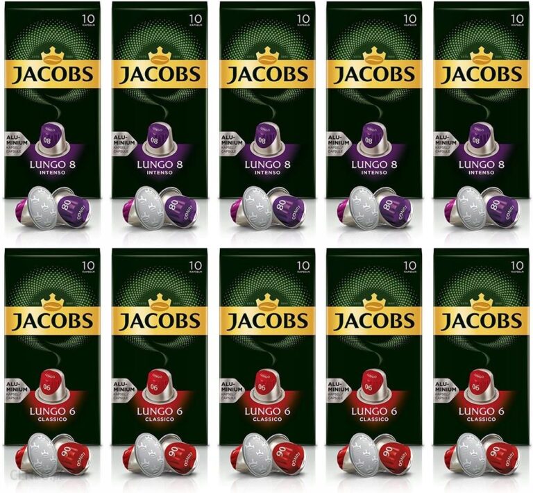 Kapsułki Jacobs Lungo 6 8 Do NespressoR* 100Szt