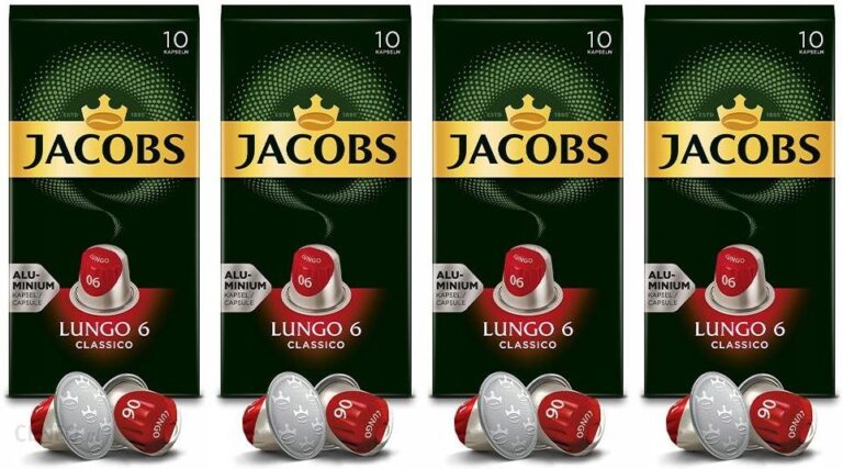 Kapsułki Jacobs Lungo 6 K Z NespressoR* 40Szt