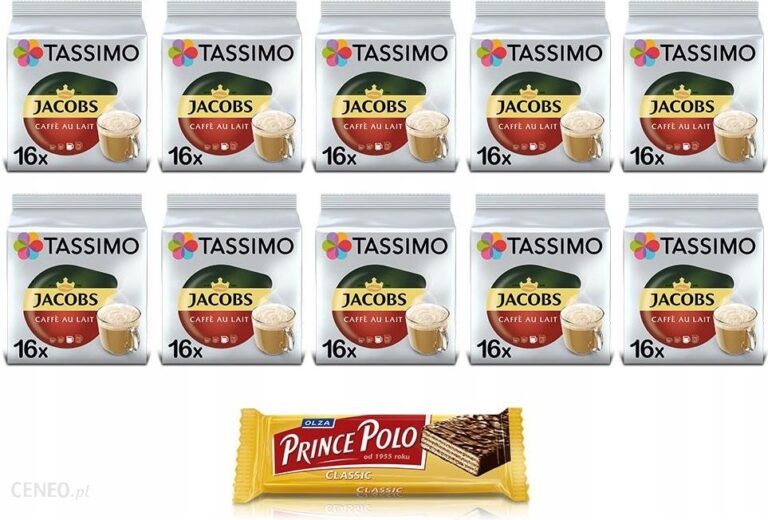 Kapsułki Jacobs Tassimo Jacobs Cafe Au Lait 10x