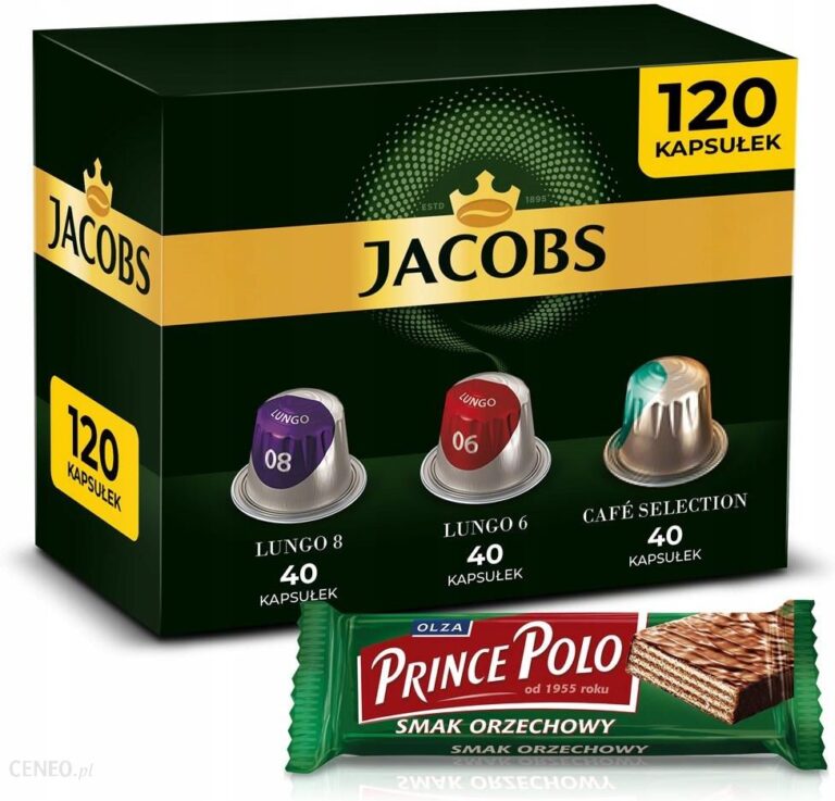Kapsułki Jacobs Zestaw KompZ NespressoR* 120Szt