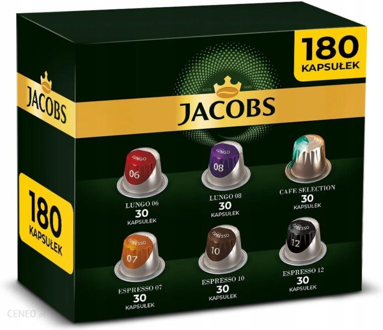 Kapsułki Jacobs Zestaw KompZ NespressoR* 180Szt