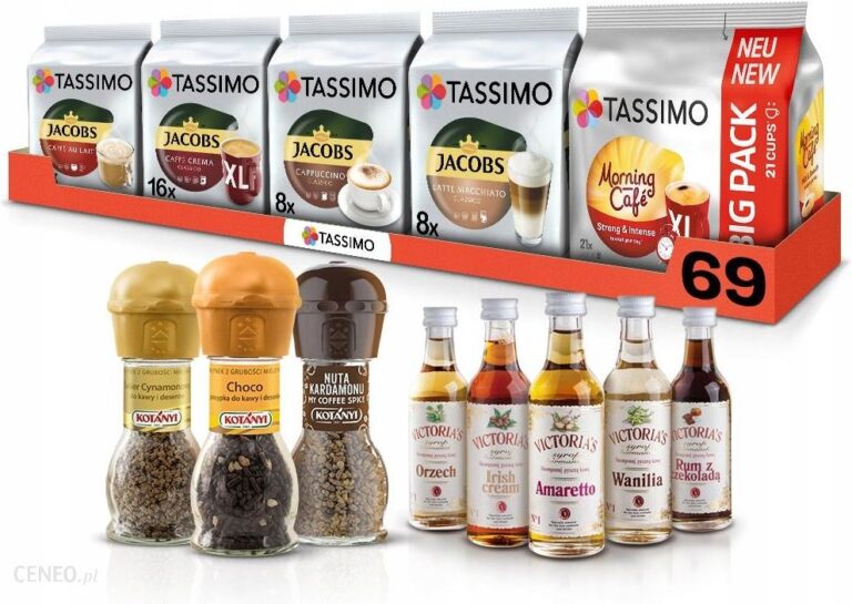 Kapsułki Tassimo Jacobs Barista Set Iv 69 Kaw