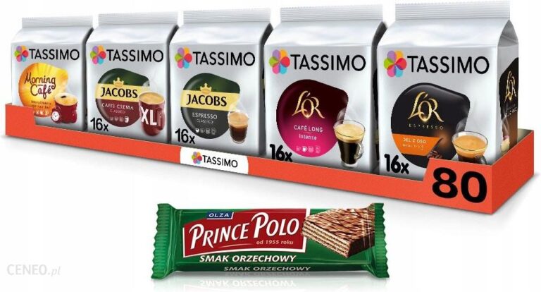 Kapsułki Tassimo Jacobs Bigpack 80 Sztuk